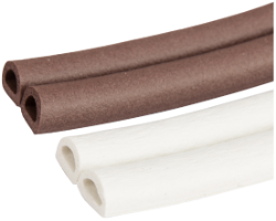 Самозалепващо EPDM Уплътнение 1008, Профил D, 2x3m