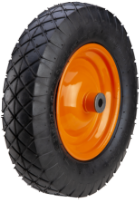 Пневматично Колело за Ръчна Количка P с Метална Джанта, Прав Профил Heavy Duty