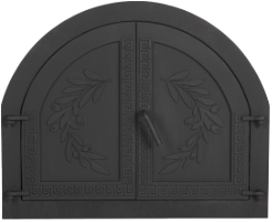 Врата за Градинска Фурна Гръцки Модел / h[mm]: 480; l[mm]: 590