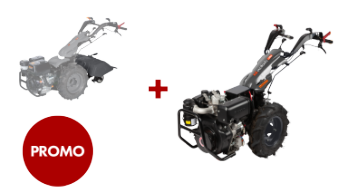 Пакет Мотокултиватор с Дизелов Двигател Kama MTD370 с Електрически Старт и Фреза EvoTools +Plus®