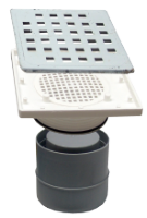 Квадратен Подов Сифон с Надставка SV SCT-H56-280-1