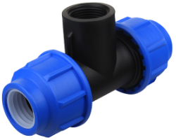 HDPE Тройник Вътрешна Резба EvoSanitary®