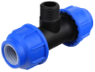 HDPE Тройник Външна Резба EvoSanitary®