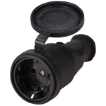 Гумен Schuko Куплунг с Дръжка IP44 16A F-49
