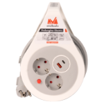 Електрически Удължител 2P+2USB A+C EvoTools®