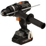 Безчетков Ударен Винтоверт-Бормашина с 2 Батерии и Зарядно MAX 20V POWER EvoTools +Plus®