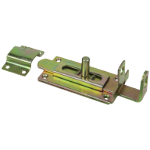 Плосък Шпингалет за Порта, Жълто Поцинкован