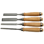 Длето за Дърво с Дървена Дръжка (Комплект)