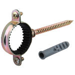 Метална Скоба Жълто Поцинкована с Вложка EvoSanitary®