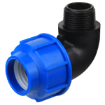 Коляно PEHD с Външна Резба Италия