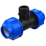 HDPE Тройник Външна Резба Италия