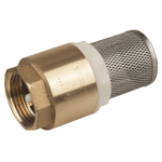 Месингов Дънен Клапан с Неръждаем Филтър