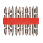 Върхове за Отвертка Cr-V с Два Идентични Края (10 бр.)