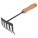 Мини Гребло с Дървена Дръжка